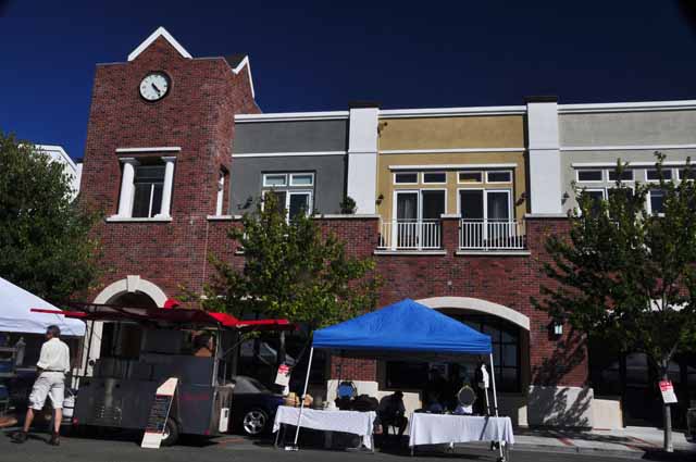 Benicia buildings and market